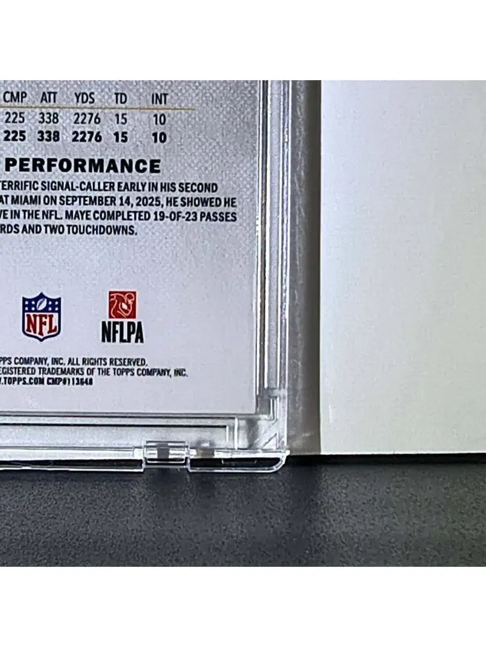 Drake Maye 2025 Topps Finest NFL #RF-5 Reflash Card New England Patriots